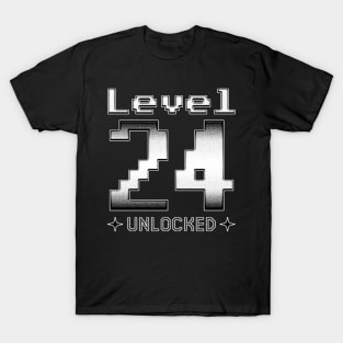 Level 24 Unlocked T-Shirt